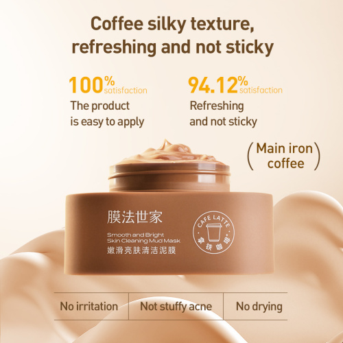 Hydrating Mask Smooth and Brightening Skin Cleaning Mud Mask 80g Supplier