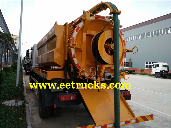 7000 Liters Sewer Cleaning Trucks