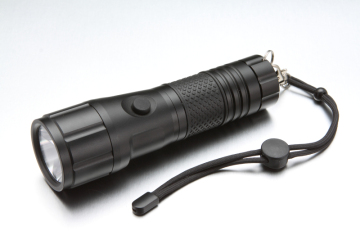 Antiskid Cree 10w LED Aluminium Flashlight