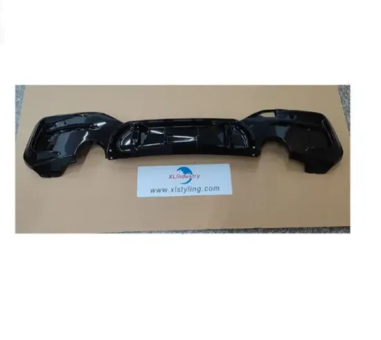 Hot Sale Gloss Matte Black Carbon Look MT Rear Diffuser for BMW F20 LCI