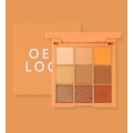 9 Color Square Makeup Eyeshadow Palette för kvinnor
