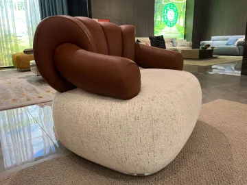 Italian light luxury lounge chair