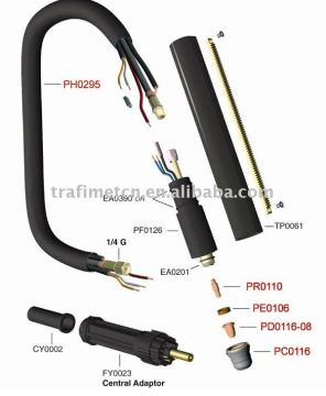 PLASMA Machine CUTTING TORCH--ERGOCUT PS45
