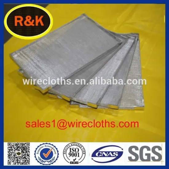 Stainless steel wire mesh tray