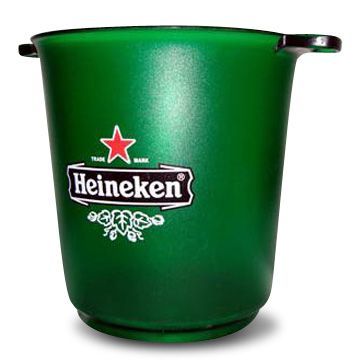 Ice Bucket with 4.5L Capacity, Made of PS, Measures 17 x 27 x 22cm, Weighs 530g