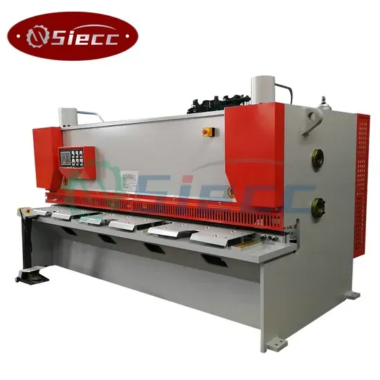 QC11y Guillotine Shearing Machine

**Title:** QC11y Guillotine Shear Machine Specifications and Features