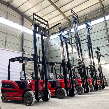 1 Ton Battery Case Forklift and 2 Ton Electric Forklift with Charger for Sale