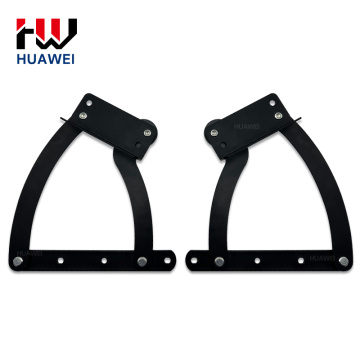Bisagra plegable para mesa de centro lateral de sofá de arco curvo