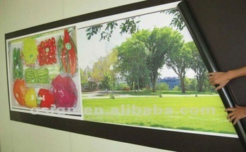 Magnetic sheet with vinyl