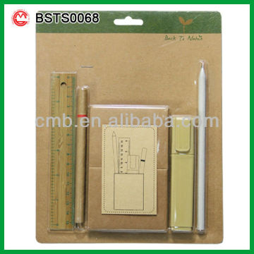 Eco fashion desk stationery set