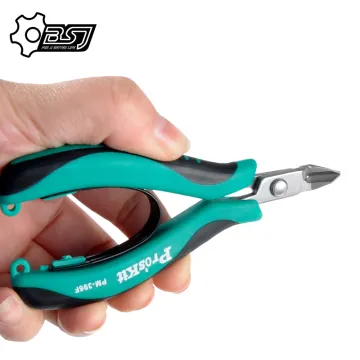 PM-396F Forceps Pliers Diagonal Pliers Electrical Beading Cable Wire Side Cutter Cutting Nippers Pliers Repair Tool