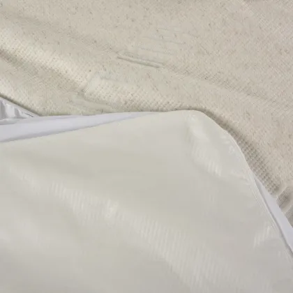 Cotton and Linen fiber TPU back waterproof mattress