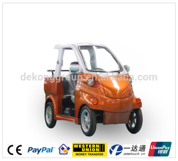 make 2 seater mini SUV car electric