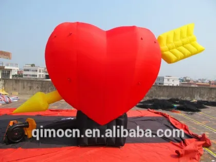 Customized inflatable The Arrow of Love,Big inflatable advertising Cupid's Arrow,Inflatable model decerations