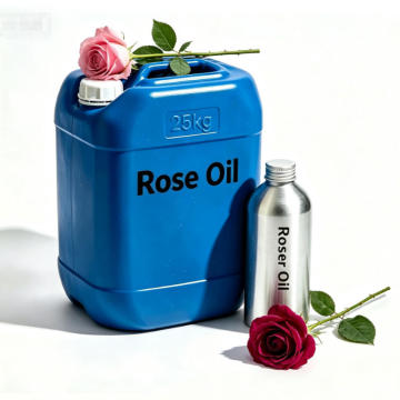 Fornitura sfusa di olio essenziale di rosa Aromaterapia distillata a vapore
