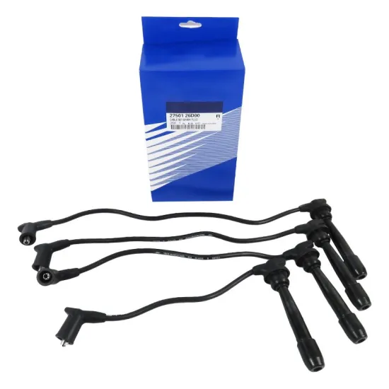 Preferential OEM Ignition Cable Spark Plug Wires for Hyundai Elantra and Kia Rio: 27501-26D00, 27501-26D00