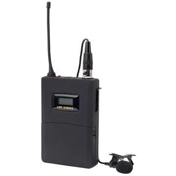 Wireless lapel microphone