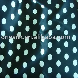 Polyester chiffon print fabric