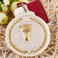 Persoonlijkheid Metal Badminton Custom Sport Medal