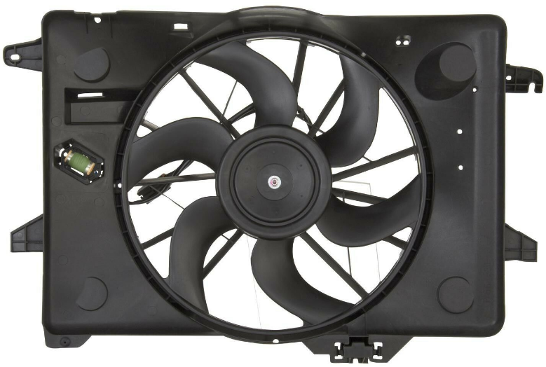 Aluminum Car Fan Radiator For Ford V8 1998-1999 OEM F8VZ8C607AA motorcycle radiator fan