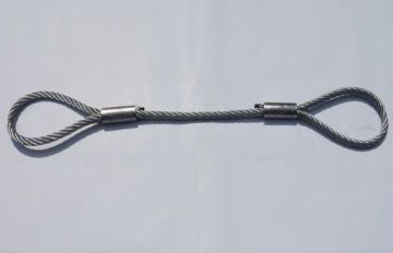 Galvanized Steel Wire Sling Thimble 6x7fc With Both End