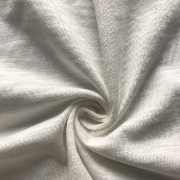 Modal knitted slub single jersey