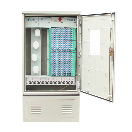 White 4-in-1 Adapter Fiber Optic Cabinet