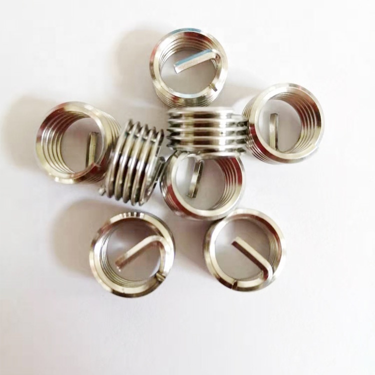 304 Stainless Steel Nut Essential Fasteners Category Wire Thread Insert M2 M14 Aluminum Material Metric Measurement Carton Box