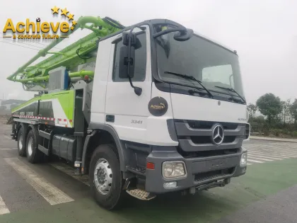 Used ZOOMLION Concrete Pump Truck with Renewed RC Mount