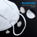 4 Layer Mouth Dust Pm 2.5 Topeng pakai perlindungan pencemaran tanpa nilai udara