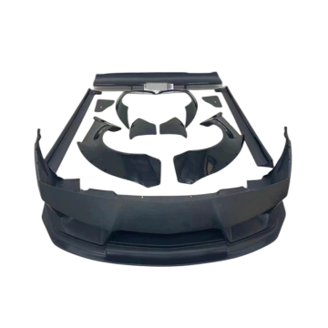 Custom Lamborghini Gallardo LP550, LP560, LP570 Wide Body Kits: Upgrade Your Look with an LB Style Fiberglass Front Bar, Side Skirts, Wheel Brow, and Tail