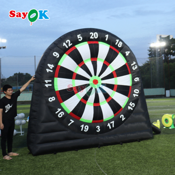 Fun Inflatable Human Football Dart Game for Carnivals and Festivals