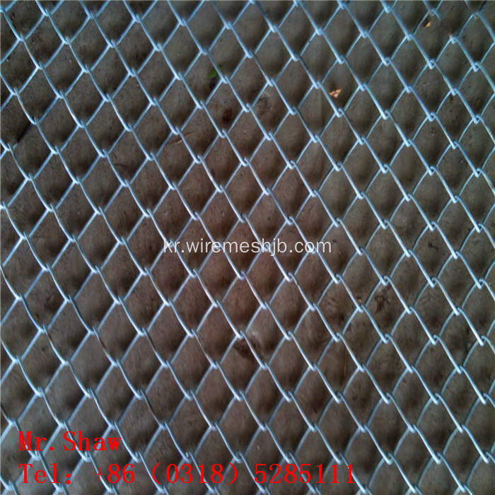 마당 보호를위한 PVC Coted Chain Link Fence