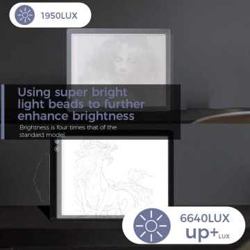 Cea mai nouă placă de urmărire a LED -urilor de la A5 Rechergable Light Pad