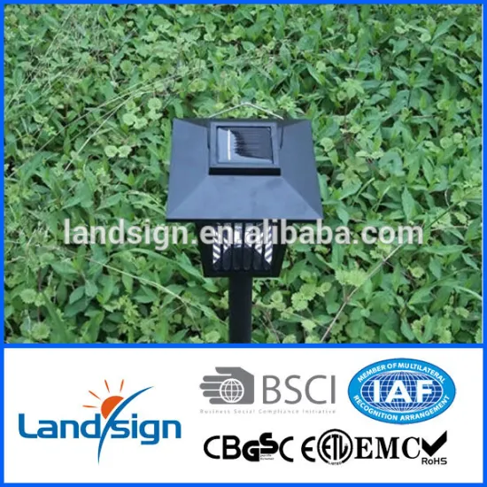 high powered solar mosquito killer with LED lamp