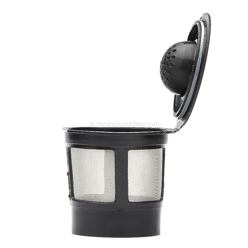 Molde de injeção de filtro de café portátil