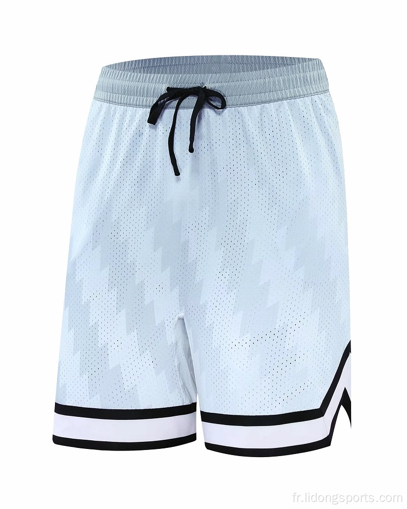 Nouveaux shorts de basket-ball à l&#39;homme à mesh