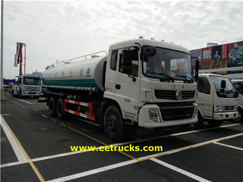 6x4 5000 gallon shayar da motocin tanki