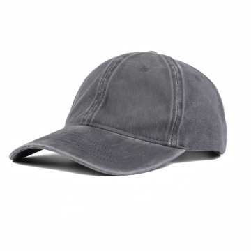 Colore solido vintage Unisex Cappellino da baseball regolabile
