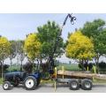 Trailer de madeira para encaminhamento florestal do trator 10t