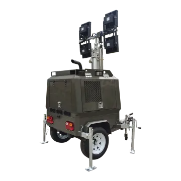 led mobile mining lighting tower