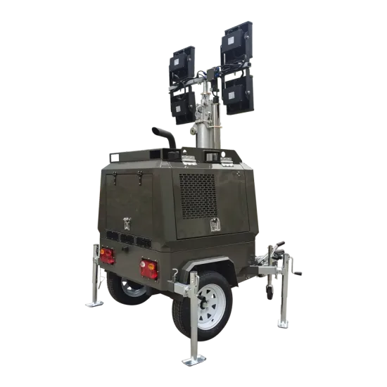 led mobile mining lighting tower