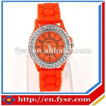 Hot sale waterproof silicone bracelet watch silicone watch sport watch quartz watch