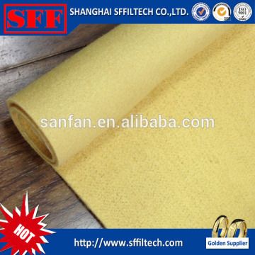 polyimide air conditioning filter media for dust collection bag