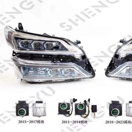 Upgrade Your Vellfire: 6 Lens LED Headlights Kit for 2015-2018 Models