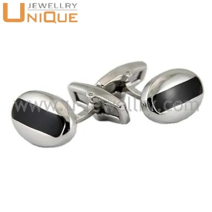 Fashion cufflinks blanks Small quantity stainless steel cufflinks