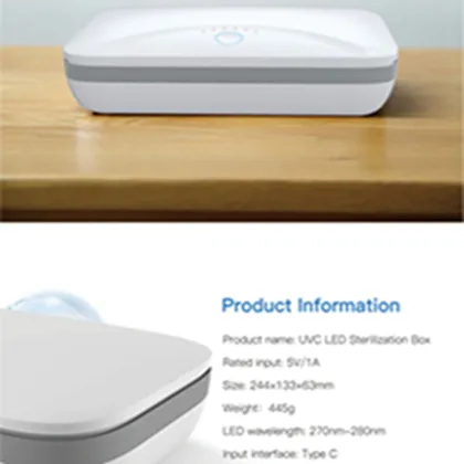 Sell Well New Type Professional Toothbrush Uv Sterilizer Box For Food