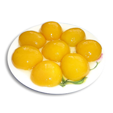canned yellow peach in syrup