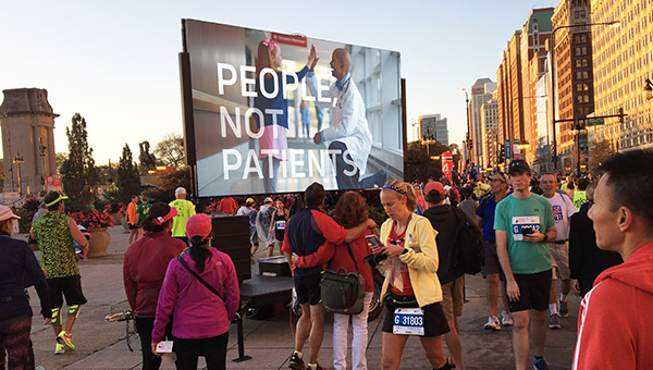 Mobile Led Display Trailer Chicago Marathon