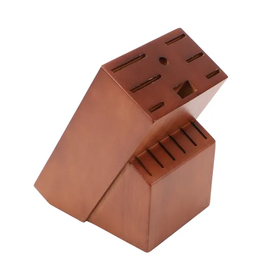 16-Piece Professional Kitchen Knife Set: Ultra-Sharp Blades and Wooden Handles for Versatile Cooking